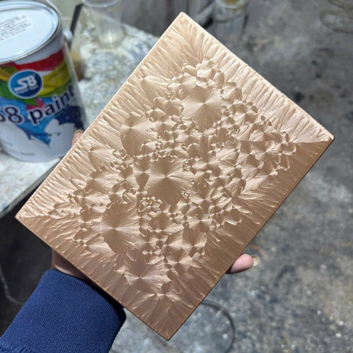 Sơn hiệu ứng tinh thể Thạch Anh